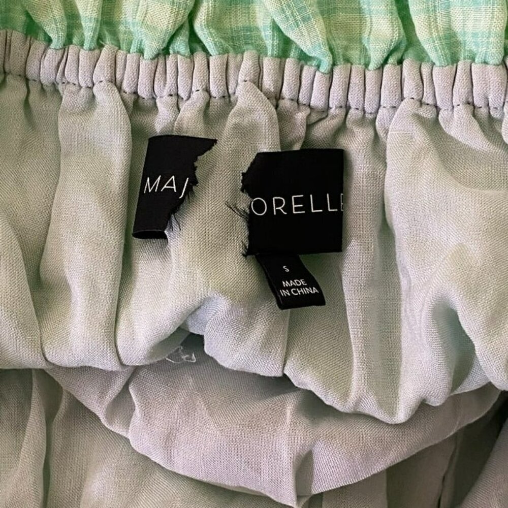 MAJORELLE Baker Mini Dress - Seafoam Green - Picture 5 of 6
